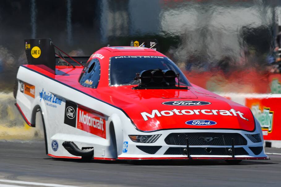 Bob Tasca III and Tim Wilkerson were knocked out in the first round of the NHRA event in Virginia. Bob Tasca III and Tim Wilkerson were knocked out in the first round of the NHRA event in Virginia.